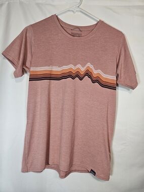 Patagonia Heather Rose Graphic Crew Tee